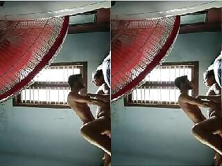 Bhabi with big boobs has an affair with a black man while her husband is away.